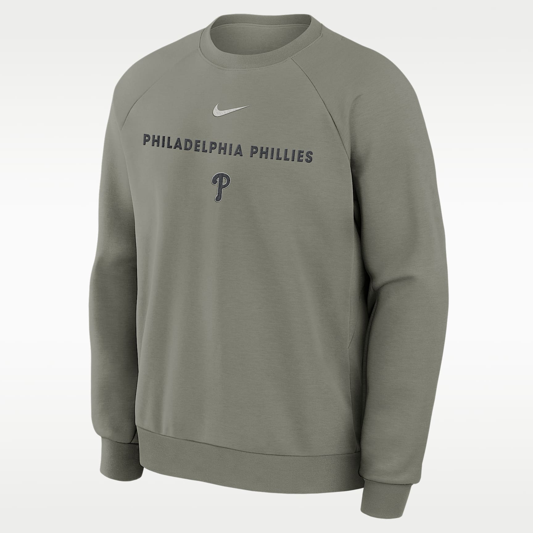 Philadelphia Phillies Primary Men's Nike Dri-FIT MLB Pullover Crew